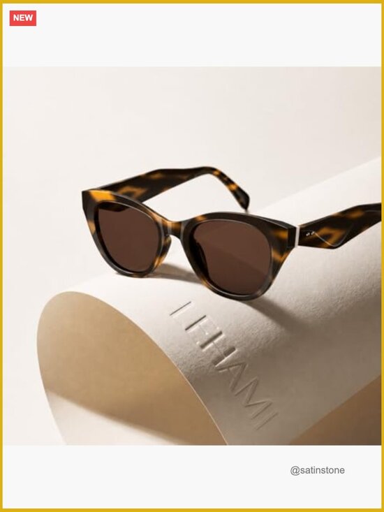 Vintage Retro Cat Eye Acetate Polarized UV Protection Sunglasses main image 4